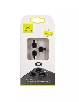 Защитное стекло Usams US-BH573 на камеру iPhone 11/11 Pro/11 Pro Max (3 шт), серый (BH573JTT01)