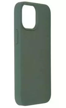 Защитный чехол LuxCase для APPLE iPhone 13 mini Liquid Silicone 2mm Dark Green 69058