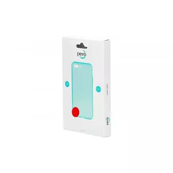 Защитный чехол PERO софт-тач для iPhone 7 красный