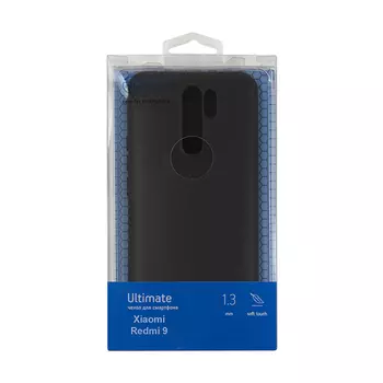 Защитный чехол Red Line для Xiaomi Redmi 9 Ultimate Black УТ000020543