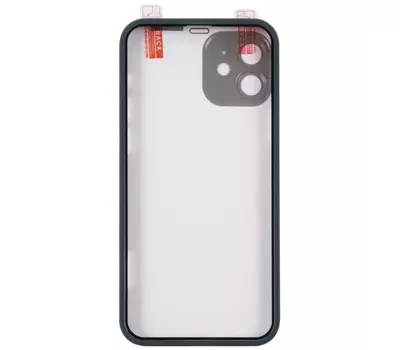 Защитный комплект Red Line 360° Full Body для iPhone 12 (чехол+стекло), темно-синий