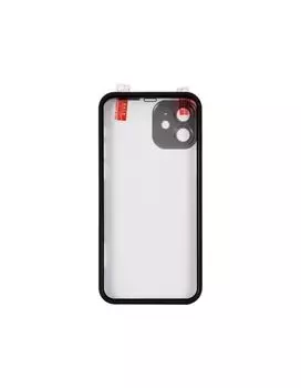 Защитный комплект Red Line 360° Full Body для iPhone 12 mini (чехол+стекло), черный