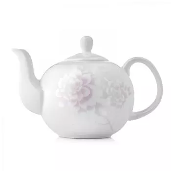 Заварочный чайник Esprado Peonies 1220мл, костяной фарфор