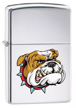 Зажигалка Zippo Бульдог (250 MEAN DOG)
