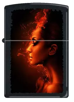 Зажигалка Zippo Burning woman (218 BURNING WOMAN)
