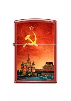 Зажигалка Zippo Красная Москва (233 SOVIET DESIGN)