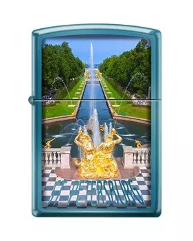 Зажигалка Zippo Петергофский фонтан (20446 PETRODVORETS)