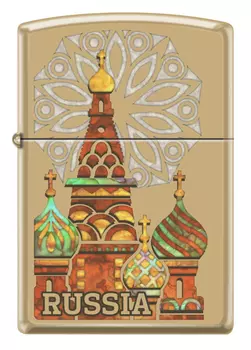 Зажигалка Zippo Россия (254B KREMLIN)