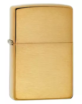 Зажигалка Zippo с покрытием Brushed Brass (168)