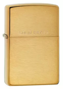 Зажигалка Zippo с покрытием Brushed Brass (204)