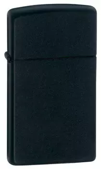 Зажигалка Zippo Slim Black (1618)