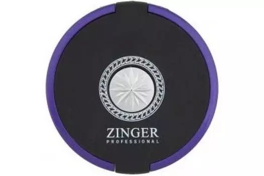 Зеркало компактное круглое Zinger 3104-15 фиолчернма