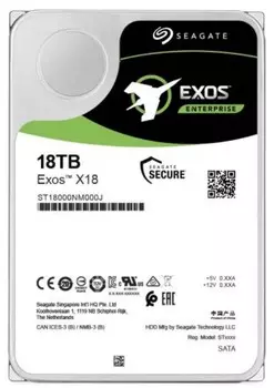 Жесткий диск HDD Seagate SAS 18Tb (ST18000NM004J)