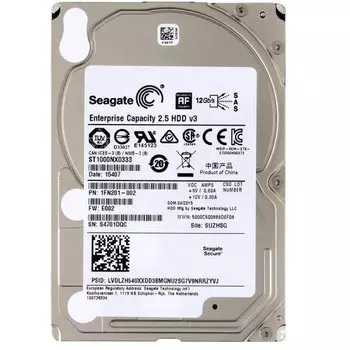 Жесткий диск Seagate Enterprise Capacity 1Tb (ST1000NX0333)