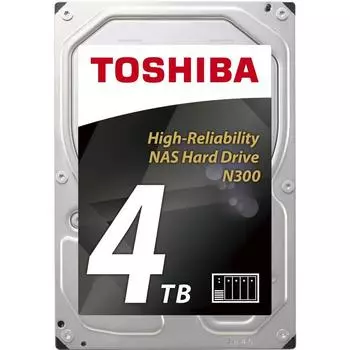 Жесткий диск Toshiba N300 4Tb (HDWQ140EZSTA)