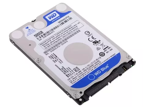 Жесткий диск WD Blue 500Gb (WD5000LPCX)