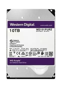 Жесткий диск WD Purple 10Tb (WD101PURZ)