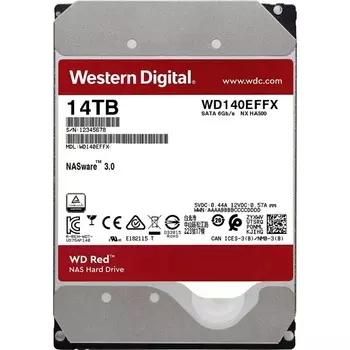 Жесткий диск WD Red 14Tb (WD140EFFX)