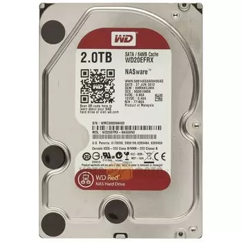 Жесткий диск WD Red 2Tb (WD20EFRX)