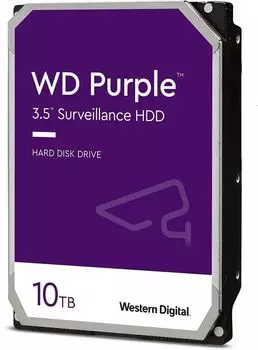 Жесткий диск HDD Western Digital Purple 10Tb (WD102PURZ)