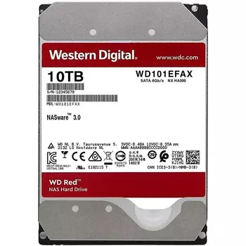 Жесткий диск Western Digital Red 10Tb (WD101EFAX)