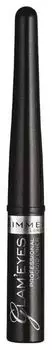Жидкая подводка для глаз Rimmel Glam`eyes Professional Liquid Liner 001 тон