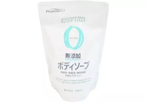 Жидкое мыло Kumano Cosmetics для тела, для чувствительной кожи, Pharmaс с/б 450мл