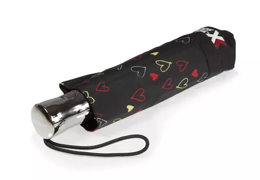 Зонт Isotoner Сердечки Супер прочный автоматический IS 09406