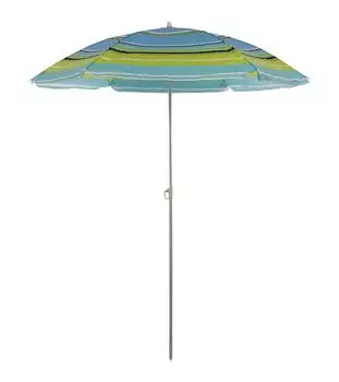 Зонт пляжный BU-61 диаметр 130 см, складная штанга 170 см