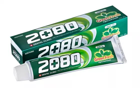 Зубная паста DC 2080 с зеленым чаем