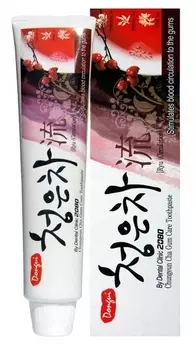 Зубная паста DC 2080 со вкусом мяты и целебных трав (восточный Красный чай)