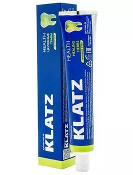 Зубная паста Klatz Health Целебные травы без фтора 75 мл