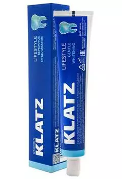 Зубная паста Klatz Lifestyle Бережное отбеливание 75 мл