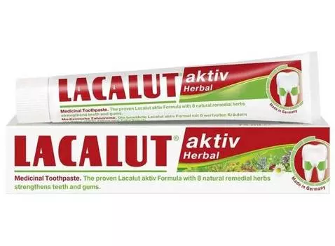 Зубная паста Lacalut Aktiv Хербал 50 мл