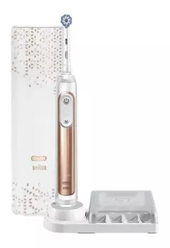 Зубная щетка электрическая Oral-B Genius X 20000N Sensi D706.515.6X розовый/белый