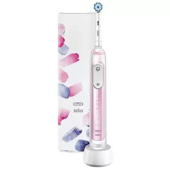 Зубная щетка электрическая Oral-B Genius X Special Edition белый/розовый