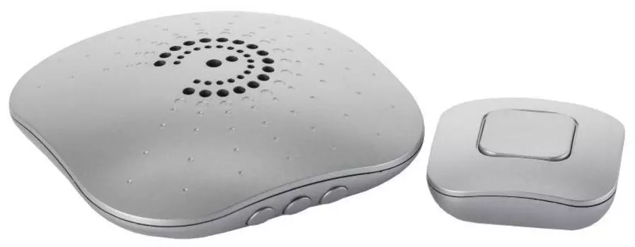 Звонок беспроводной BIONIC Silver ЭРА Б0017749