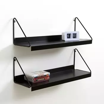 2 этажерки настенных из металла, Watford