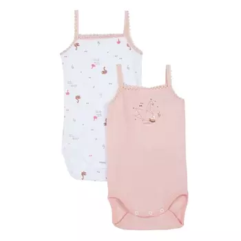 2 боди без рукавов, 3 мес. - 3 года