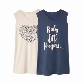 2 футболки для периода беременности