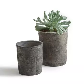 2 кашпо из керамики, Terro