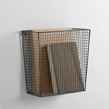 2 металлические корзины для хранения.