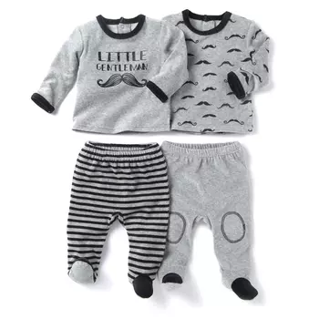 2 пижамы раздельные из велюра 0 мес-3 лет