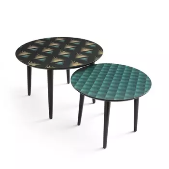 Комплект из 2 журнальных столов LA REDOUTE INTERIEURS