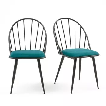 2 стула с перекладинами RODOLFE