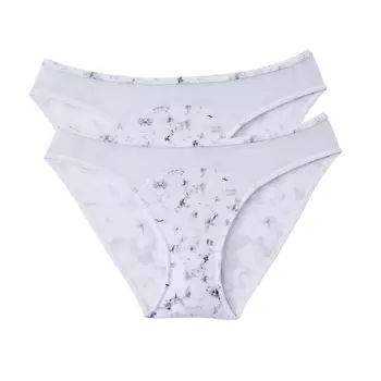 2 трусов-слипов из микрофибры и тюля