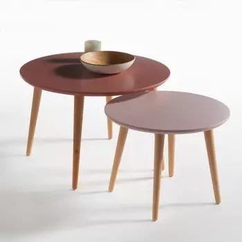 2 журнальных столика Jimi, вдвигающихся один в другой