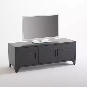 3-дверная этажерка для телевизора Hiba в индийском стиле