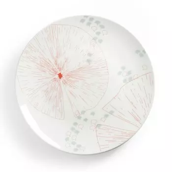 4 тарелки мелкие из фарфора AKINA