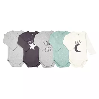 Комплект из 5 боди из LaRedoute